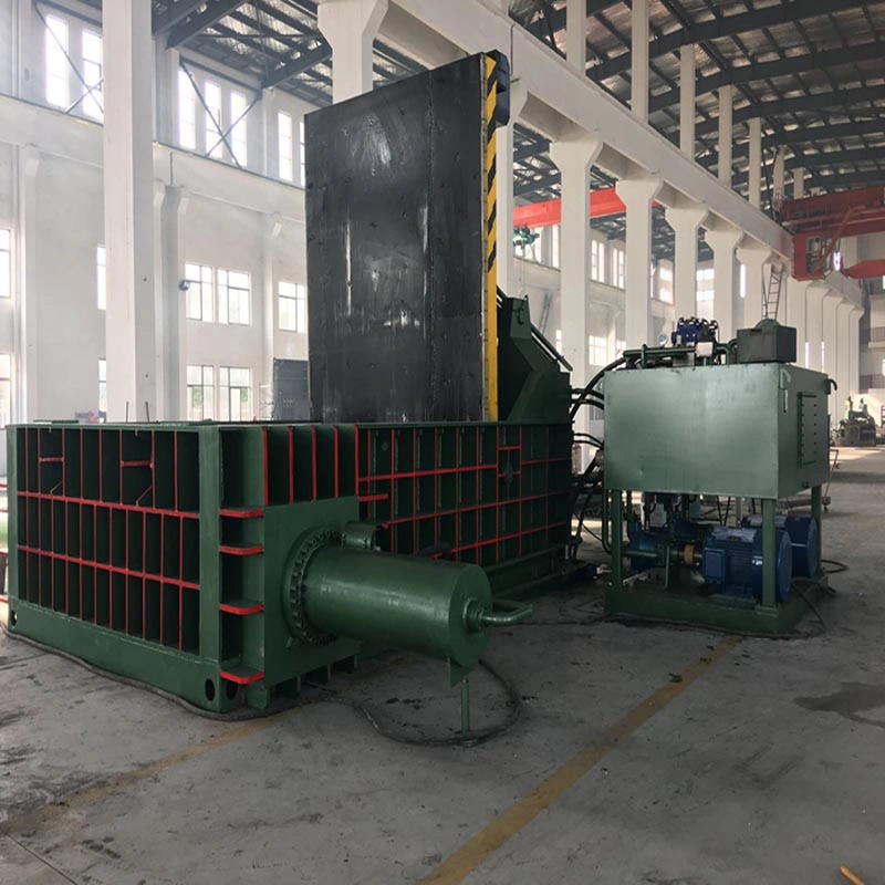 Metal Baler for Scrap Steel Copper Aluminum Iron Recycling